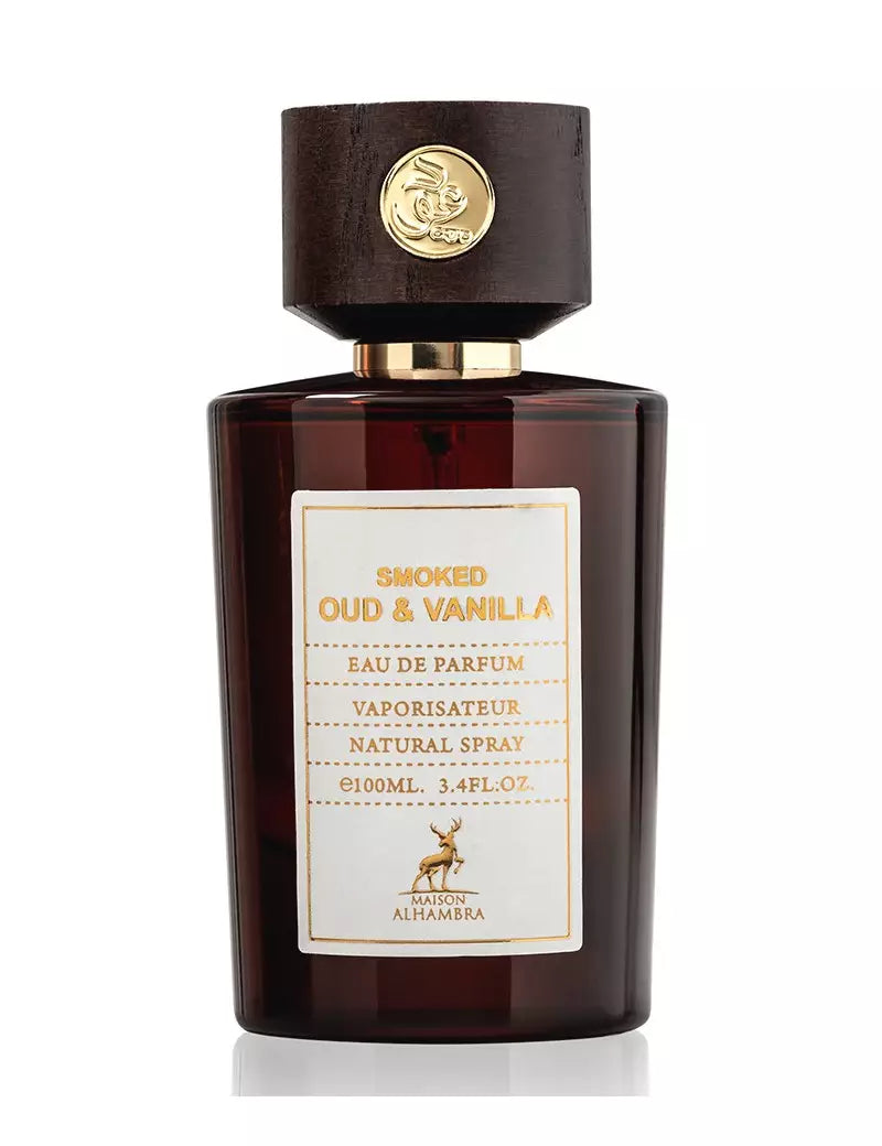Smoked Oud & Vanilla EDP Eau De Parfum By Maison Alhambra for Unisex - 100 ML
