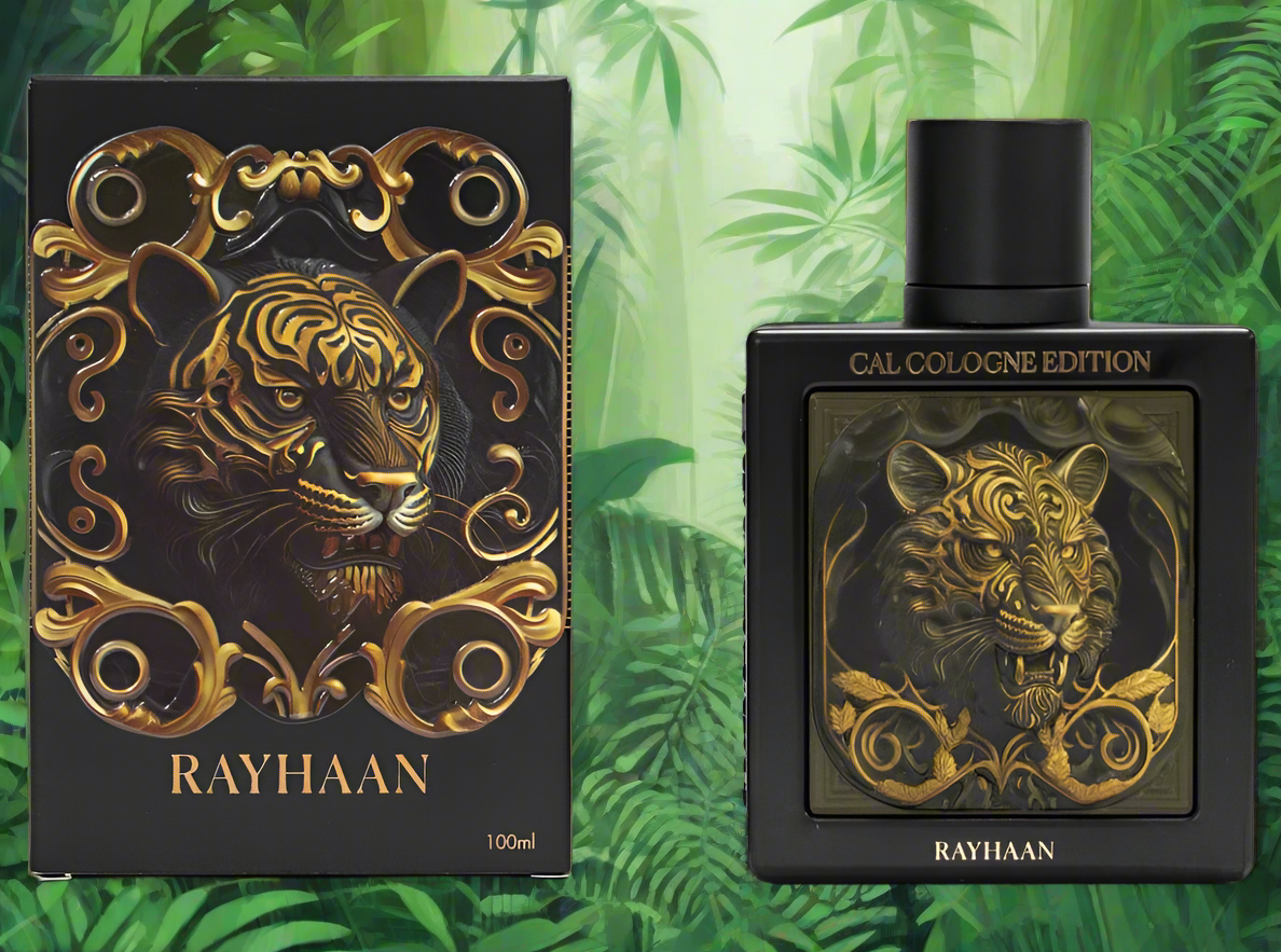Rayhaan Tiger Cal Cologne Ed Extrait De Perfume By Rayhaan 3.4oz 100 ML NEW PACK