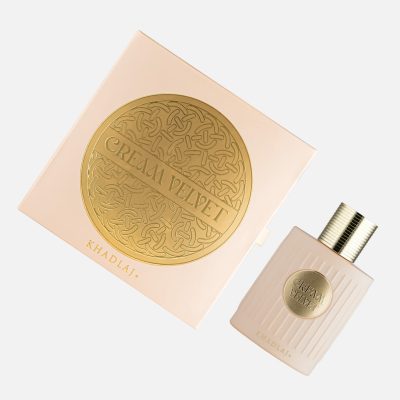 Khadlaj Cream Velvet for Unisex Eau de Parfum Spray, 3.4 Ounce