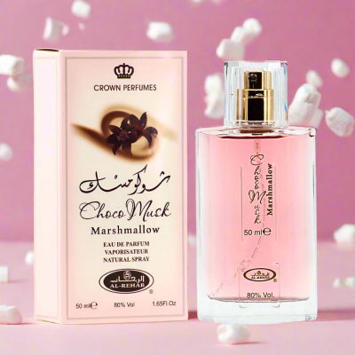 Choco Musk Marshmallow Eau De Parfum Spray 50ML (1.65 OZ) by Al Rehab