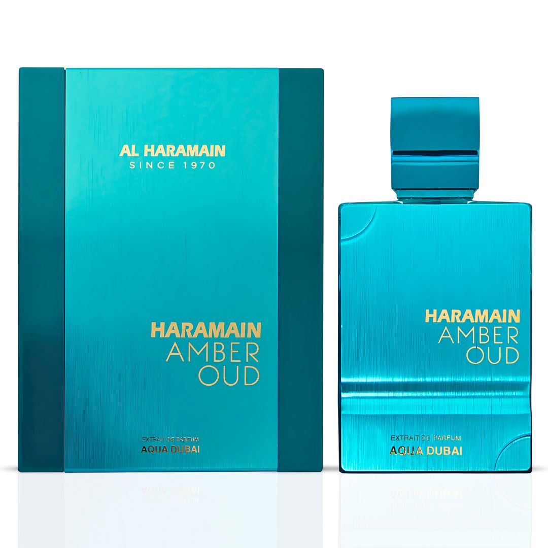 Al Haramain Amber Oud Aqua Dubai Extrait de Parfum Spray 2.5 oz / 75 ML - NEW - Image 2