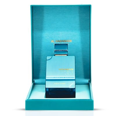 Al Haramain Amber Oud Aqua Dubai Extrait de Parfum Spray 2.5 oz / 75 ML - NEW